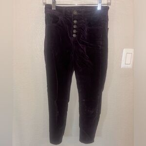 American Eagle High-Waisted Velvet Jeggings